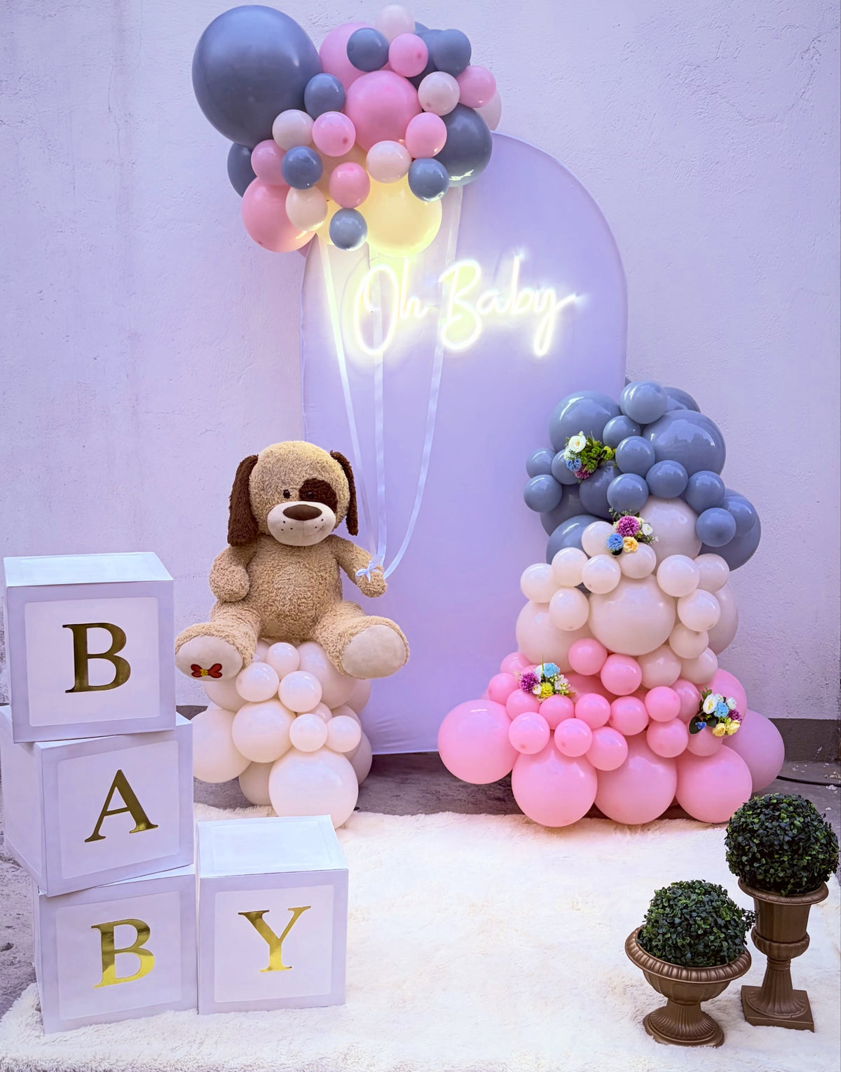 Decoración baby shower