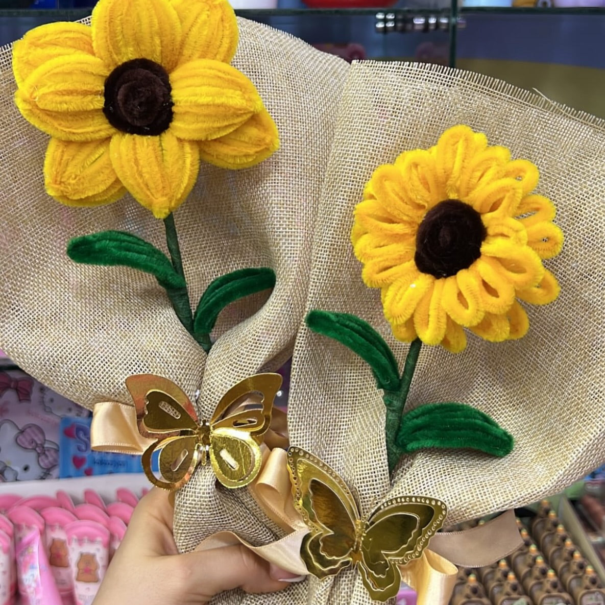 Girasoles eternos artesanales Hakuna Matata